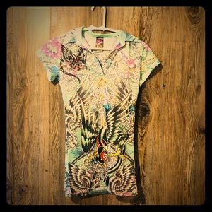 Ed Hardy polo shirt